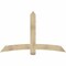 Ekena Millwork Bellingham Rough Sawn Timber Gable Bracket, Douglas Fir, 72"W x 45"H x 2"D x 6"F, 15/12 Pitch GBW072X45X0206BEL00RDF - alternate 1